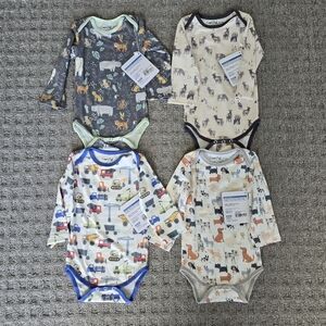 Copper Pearl Long Sleeve Bodysuits